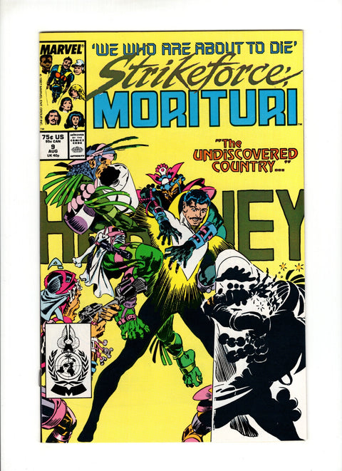 Strikeforce: Morituri #9A (1987)   Marvel Comics 1987
