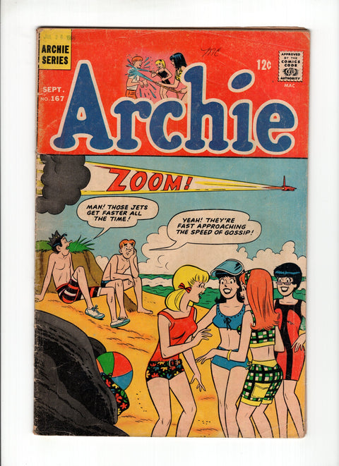 Archie, Vol. 1 #167 (1966)   Archie Comic Publications 1966