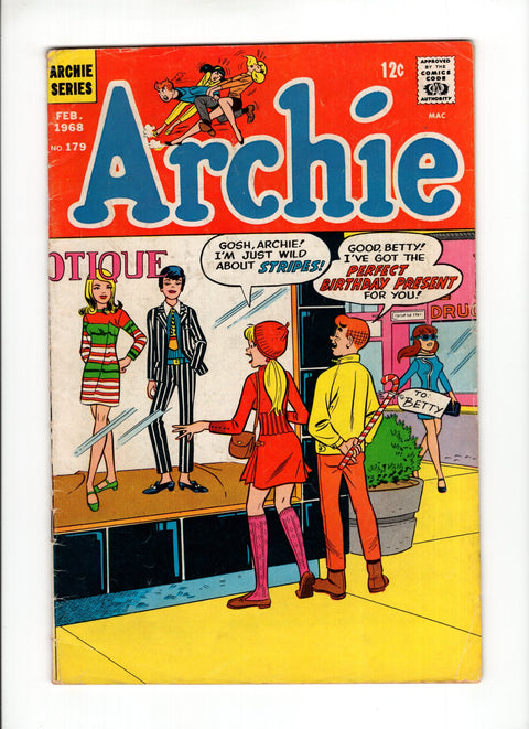Archie, Vol. 1 #179 (1968)   Archie Comic Publications 1968