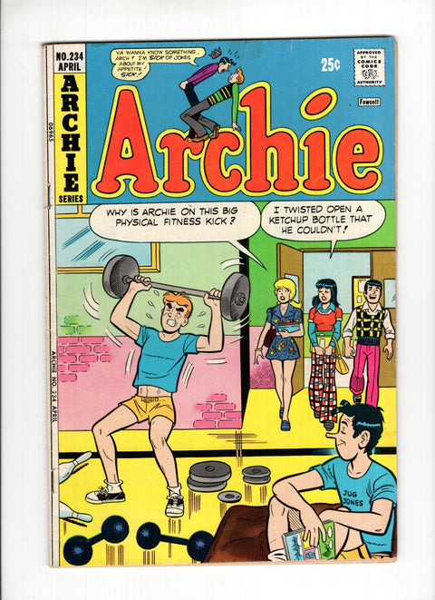 Archie, Vol. 1 #234 (1974)   Archie Comic Publications 1974