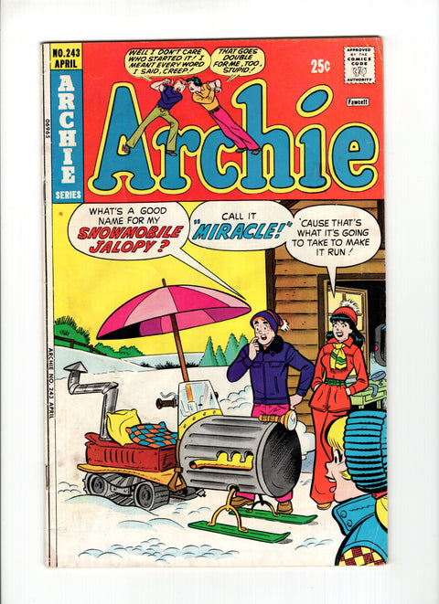 Archie, Vol. 1 #243 (1975)   Archie Comic Publications 1975