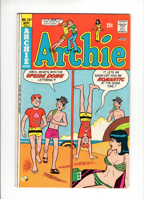 Archie, Vol. 1 #247 (1975)   Archie Comic Publications 1975