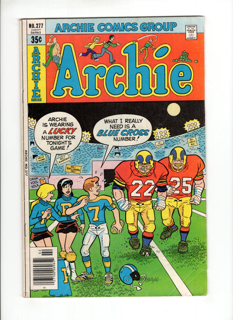 Archie, Vol. 1 #277 (1978)   Archie Comic Publications 1978