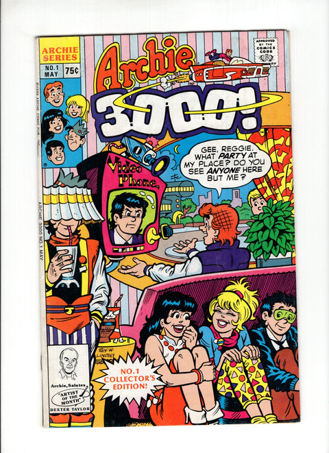 Archie 3000 #1B (1989)   Archie Comic Publications 1989