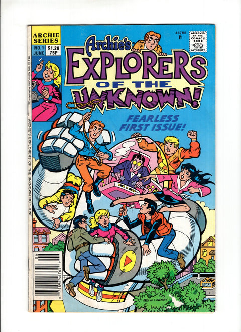 Explorers of the Unknown (Archie Comics) #1C (1990)   Archie Comic Publications 1990