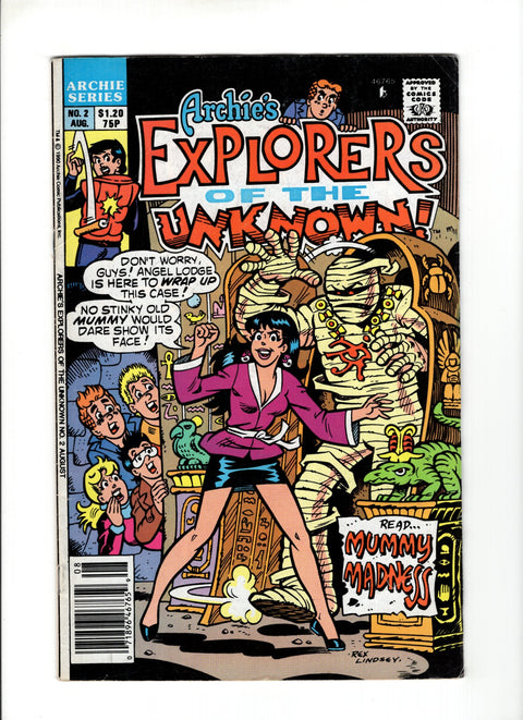 Explorers of the Unknown (Archie Comics) #2C (1990)   Archie Comic Publications 1990