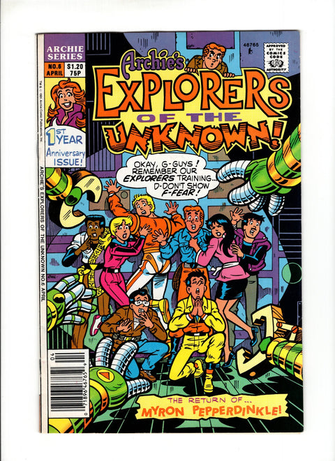 Explorers of the Unknown (Archie Comics) #6C (1991)   Archie Comic Publications 1991