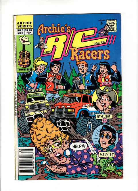 Archie's RC Racers #5C (1990)  CPV  Archie Comic Publications 1990