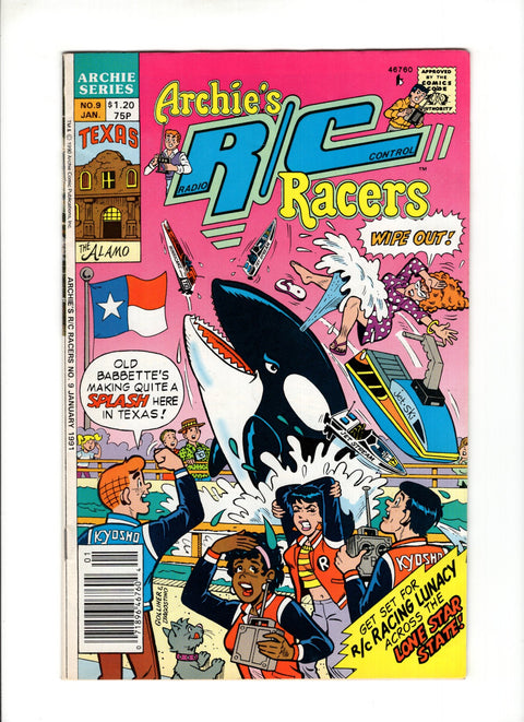 Archie's RC Racers #9C (1991)  CPV  Archie Comic Publications 1991