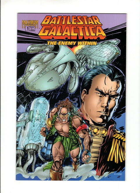 Battlestar Galactica: The Enemy Within #1 (1995)   Maximum Press 1995