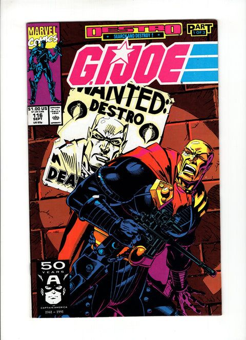 G.I. Joe: A Real American Hero (Marvel) #116A (1991)   Marvel Comics 1991