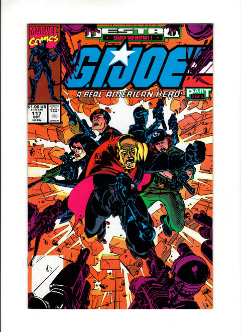 G.I. Joe: A Real American Hero (Marvel) #117A (1991)   Marvel Comics 1991
