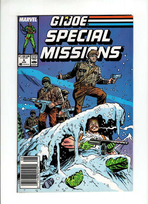 G.I. Joe: Special Missions, Vol. 1 #6A (1987)   Marvel Comics 1987
