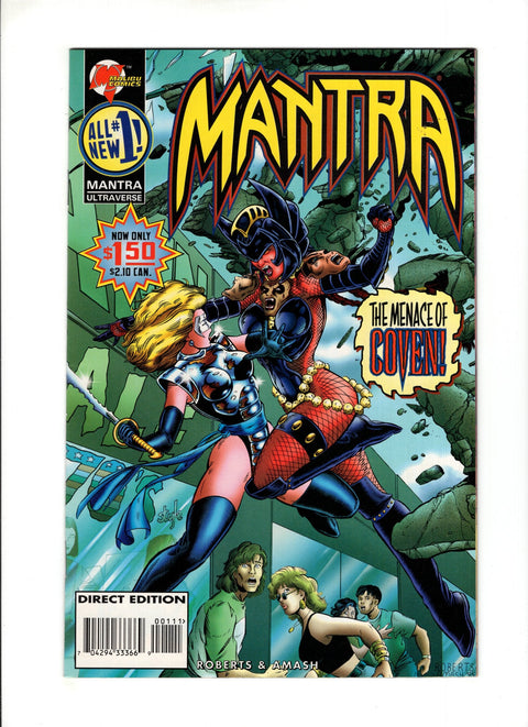 Mantra, Vol. 2 #1A (1995)   Malibu Comics 1995