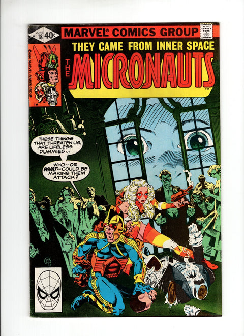 Micronauts, Vol. 1 #18A (1980)   Marvel Comics 1980