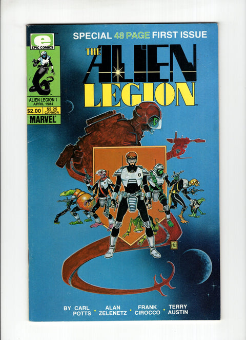 Alien Legion, Vol. 1 #1 (1984)   Marvel Comics 1984