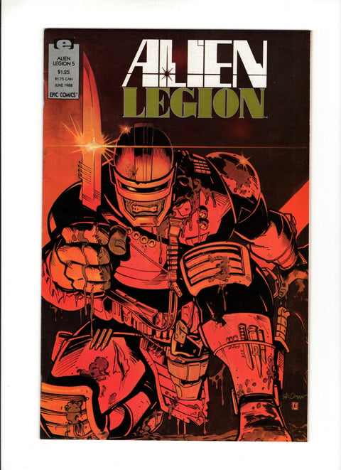Alien Legion, Vol. 1 #5 (1984)   Marvel Comics 1984