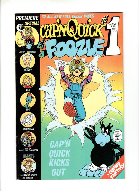 Cap'n Quick & a Foozle #1 (1984)   Eclipse Comics 1984