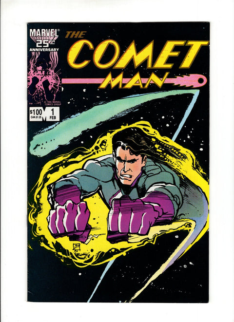 Comet Man #1 (1987) 1st Comet Man 1st Comet Man Marvel Comics 1987