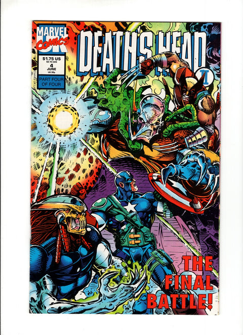 Death's Head II, Vol. 1 #4 (1992)   Marvel Comics 1992