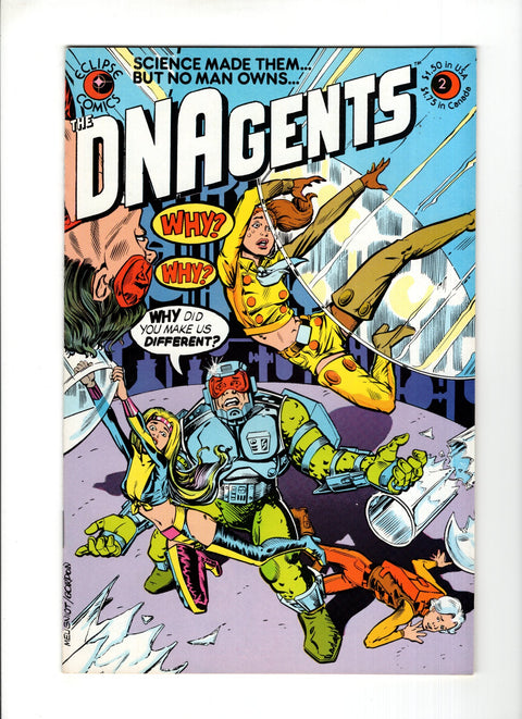 DNAgents #2 (1983)   Eclipse Comics 1983