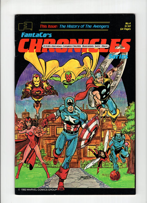 FantaCo's Chronicles Series #4 (1982)   FantaCo Enterprises 1982