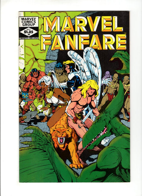 Marvel Fanfare, Vol. 1 #4 (1982)   Marvel Comics 1982