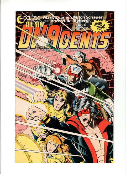 New DNAgents #1 (1985)   Eclipse Comics 1985