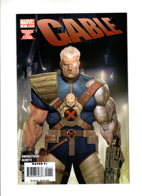 Cable, Vol. 2 #1A (2008)   Marvel Comics 2008