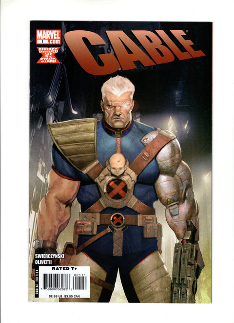 Cable, Vol. 2 #1A (2008)   Marvel Comics 2008
