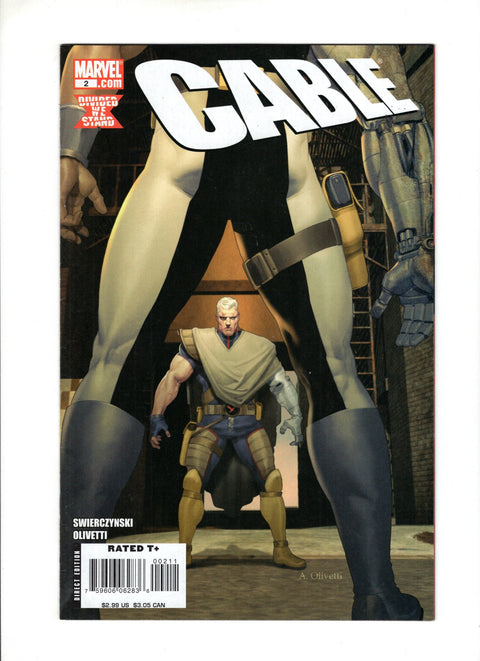 Cable, Vol. 2 #2A (2008)   Marvel Comics 2008