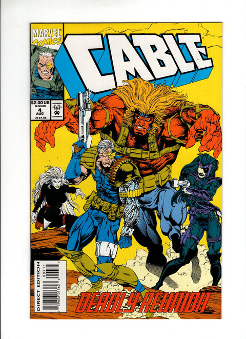 Cable, Vol. 1 #4A (1993)   Marvel Comics 1993