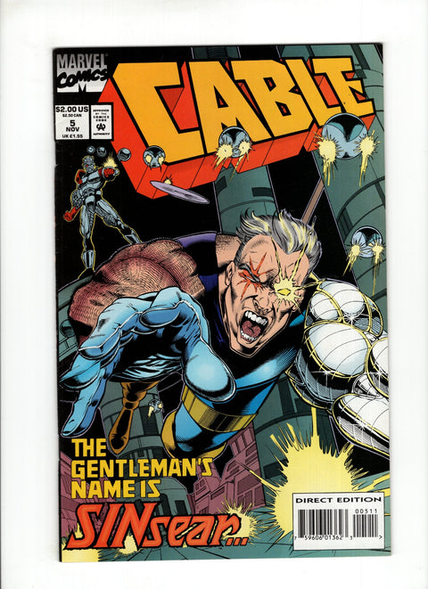 Cable, Vol. 1 #5A (1993)   Marvel Comics 1993