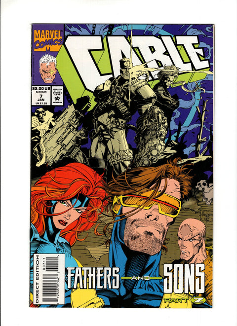 Cable, Vol. 1 #7A (1993)   Marvel Comics 1993