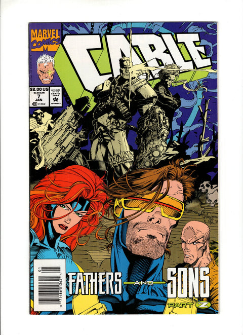 Cable, Vol. 1 #7B (1994)  Newsstand  Marvel Comics 1994