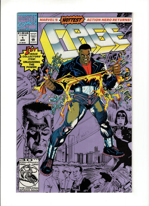 Cage, Vol. 1 #1A (1992)   Marvel Comics 1992