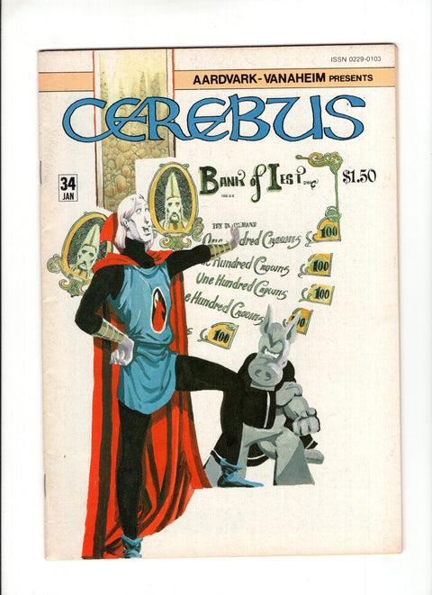 Cerebus the Aardvark #34 (1982)   Aardvark-Vanaheim 1982