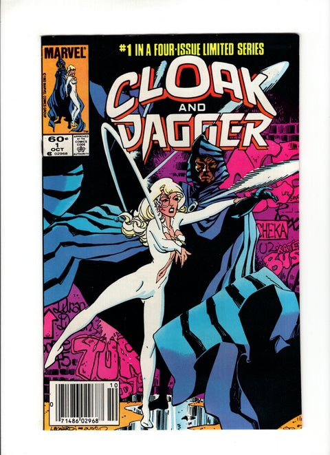Cloak and Dagger, Vol. 1 #1B (1983)  Newsstand  Marvel Comics 1983