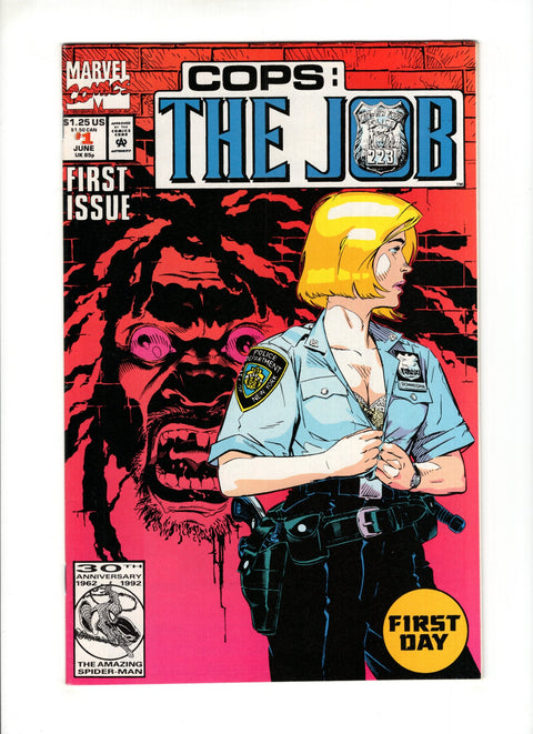 Cops The Job #1A (1992)   Marvel Comics 1992