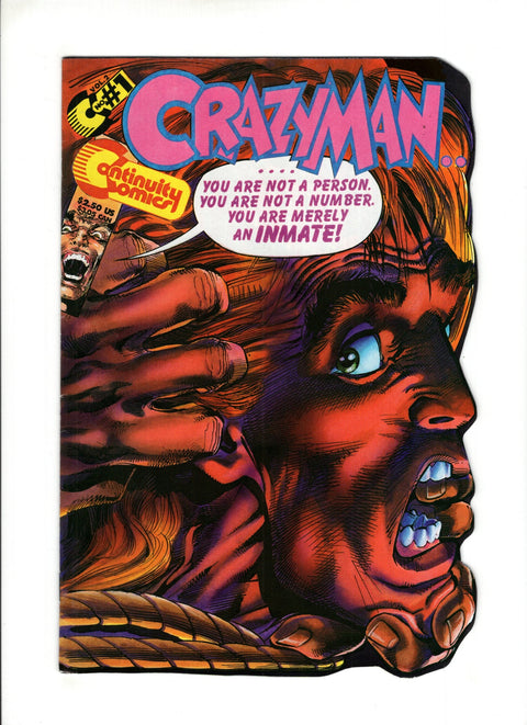Crazyman, Vol. 2 #1 (1993)   Continuity Comics 1993