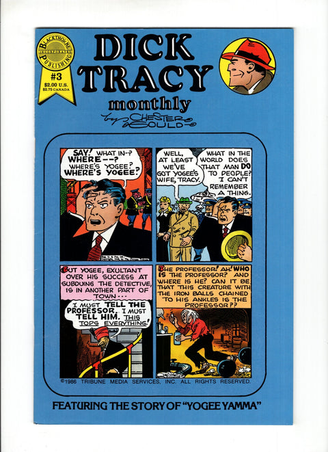 Dick Tracy Monthly #3 (1986)   Blackthorne Publishing 1986