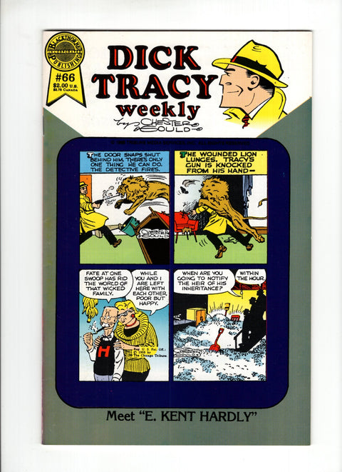 Dick Tracy Weekly #66 (1988)   Blackthorne Publishing 1988