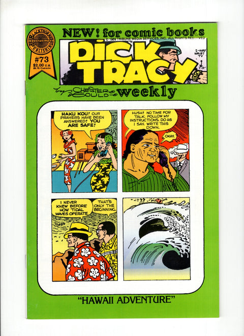 Dick Tracy Weekly #73 (1989)   Blackthorne Publishing 1989