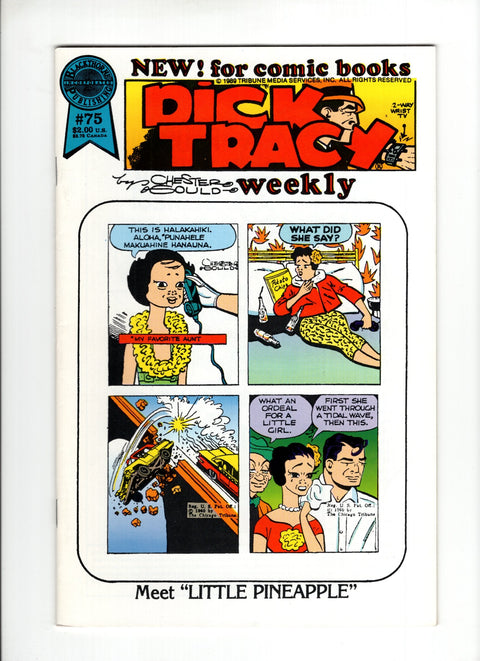 Dick Tracy Weekly #75 (1989)   Blackthorne Publishing 1989