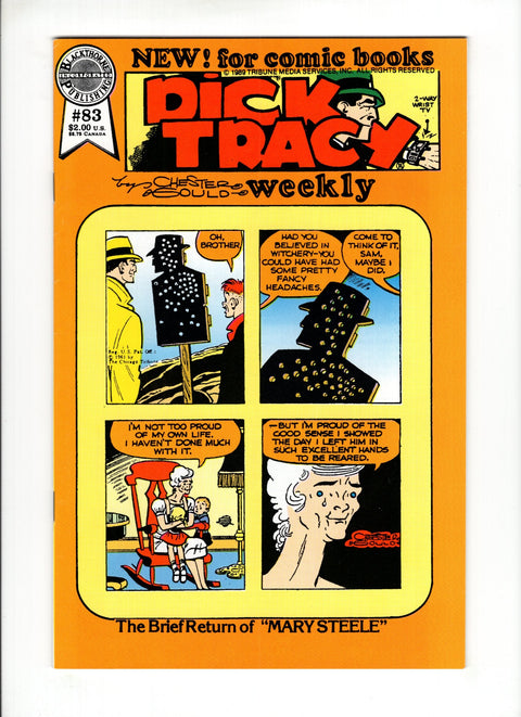 Dick Tracy Weekly #83 (1989)   Blackthorne Publishing 1989