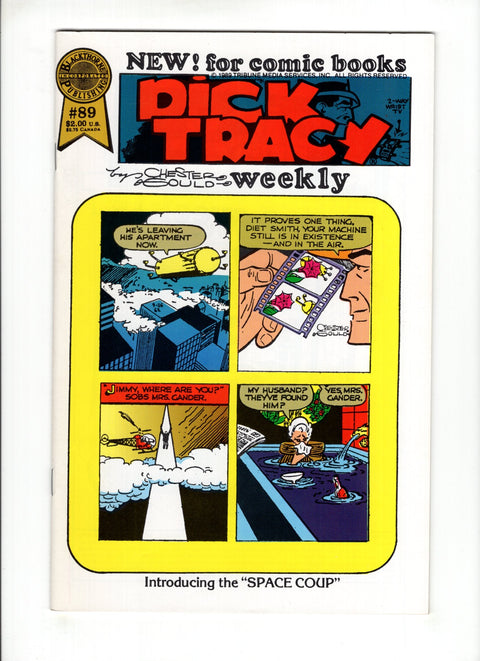 Dick Tracy Weekly #89 (1989)   Blackthorne Publishing 1989