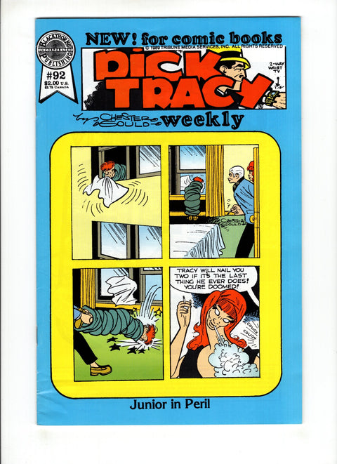 Dick Tracy Weekly #92 (1989)   Blackthorne Publishing 1989