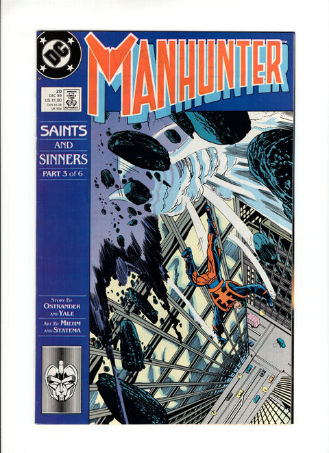 Manhunter, Vol. 2 #20A (1989)   DC Comics 1989