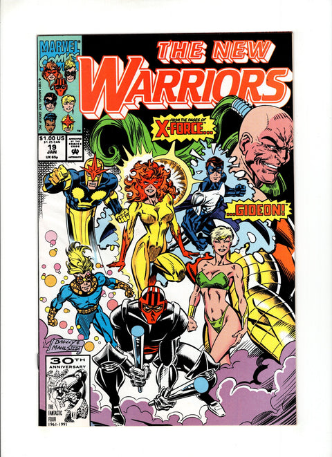 The New Warriors, Vol. 1 #19A (1991)   Marvel Comics 1991