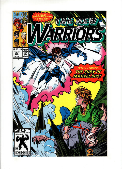 The New Warriors, Vol. 1 #20A (1992)   Marvel Comics 1992